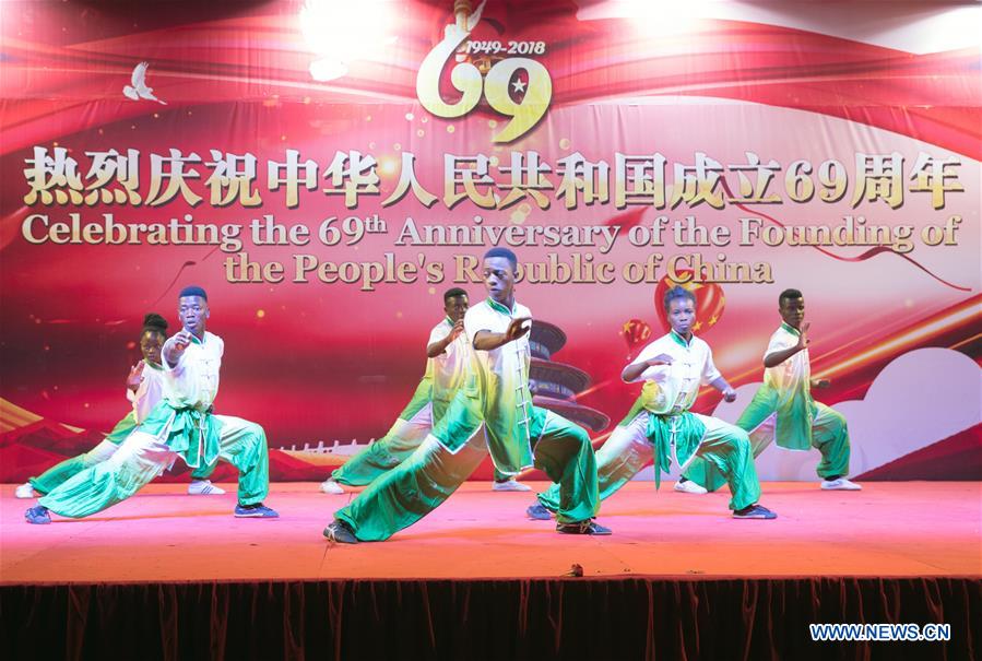 ZAMBIA-LUSAKA-CHINA-NATIONAL DAY-RECEPTION 