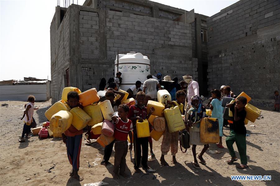 YEMEN-HODEIDAH-WAR-AFFECTED RESIDENTS