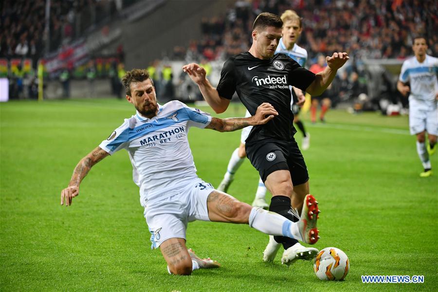 (SP)GERMANY-FRANKFURT-SOCCER-UEFA EUROPA LEAGUE-FRANKFURT VS LAZIO