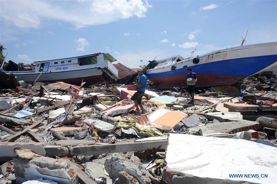 INDONESIA-DONGGALA-EARTHQUAKE AND TSUNAMI-AFTERMATH