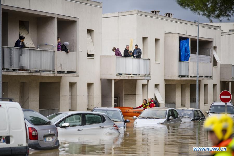 FRANCE-AUDE DEPARTMENT-FLOODS