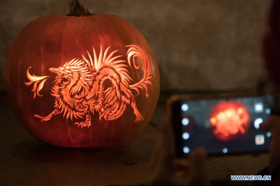 HUNGARY-BUDAPEST-HALLOWEEN PUMPKIN FESTIVAL