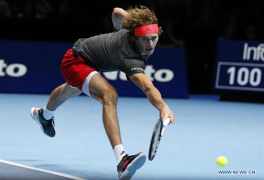 (SP)BRITAIN-LONDON-TENNIS-ATP WORLD TOUR FINALS-DAY 6 