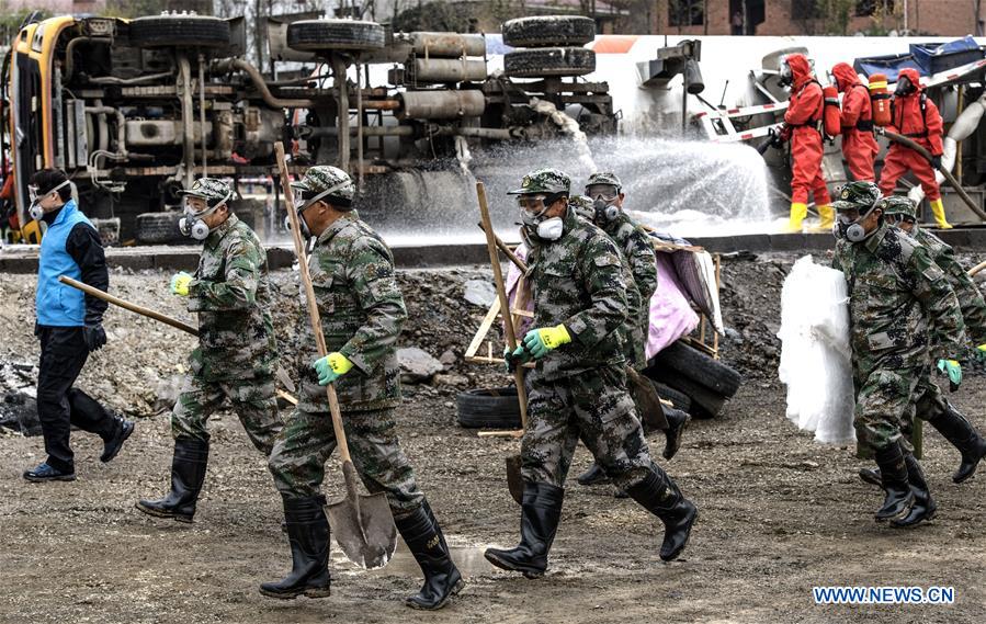 CHINA-SHAANXI-HAZARDOUS CHEMICALS-EXERCISE (CN)