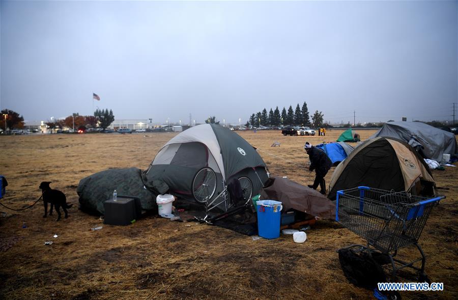 U.S.-CALIFORNIA-BUTTE-WILDFIRE-RAIN