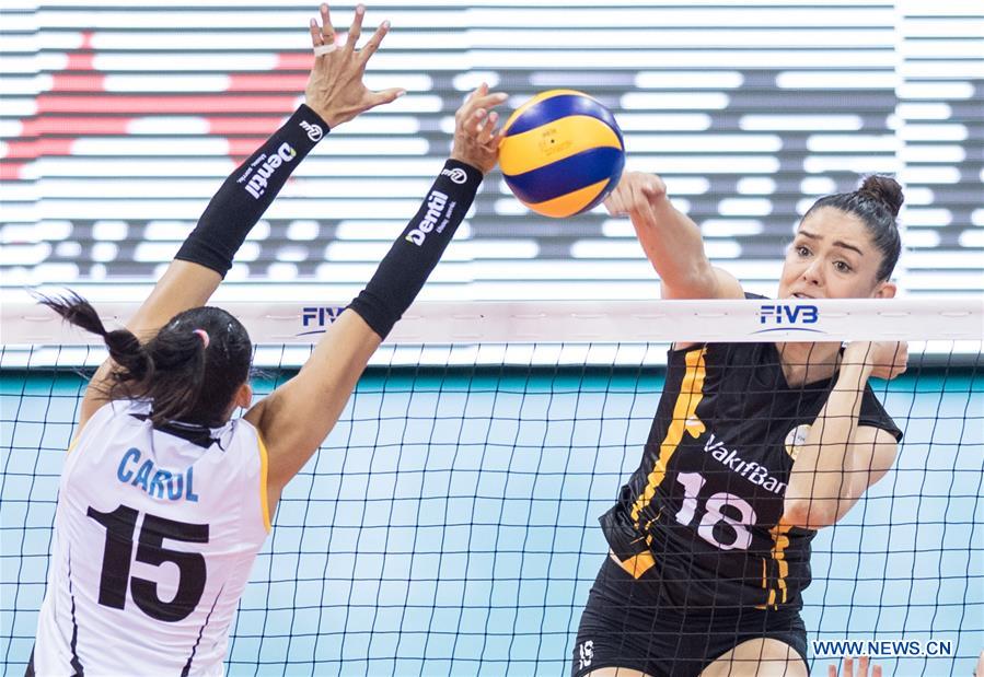 (SP)CHINA-SHAOXING-VOLLEYBALL-FIVB-WOMEN'S CLUB WORLD CHAMPIONSHIP-SEMIFINALS(CN)