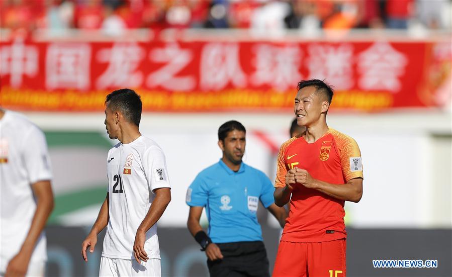 (SP)UAE-AL AIN-SOCCER-ASIAN CUP-CHINA VS KYRGYZ REPUBLIC