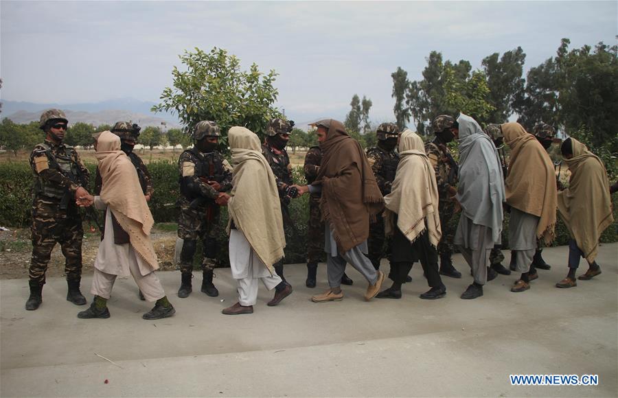 AFGHANISTAN-NANGARHAR-SURRENDER CEREMONY-MILITANTS