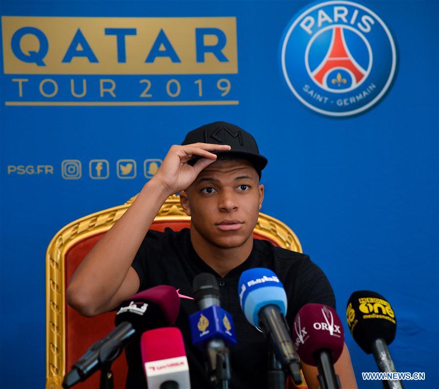 (SP)QATAR-DOHA-SOCCER-PARIS SAINT-GERMAN-PRESS CONFERENCE