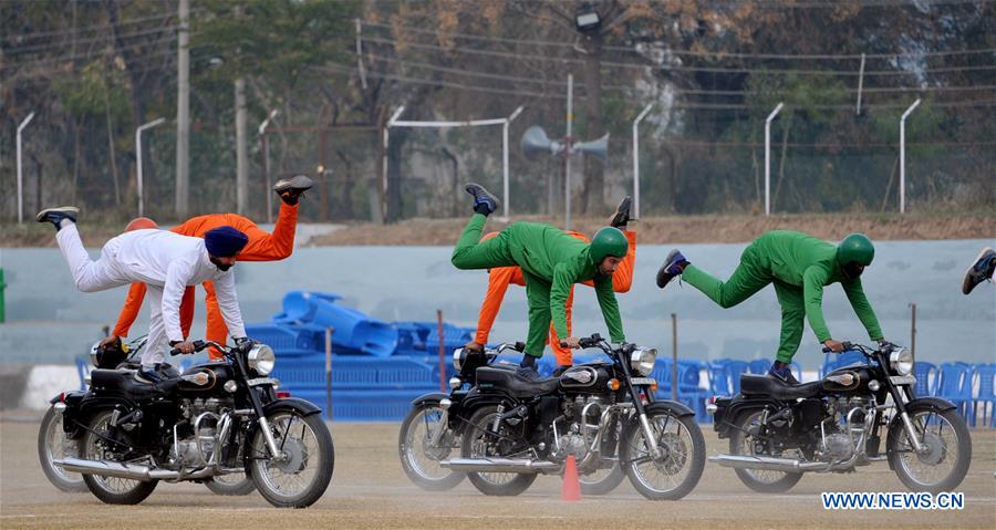 KASHMIR-JAMMU-REPUBLIC DAY-REHEARSAL