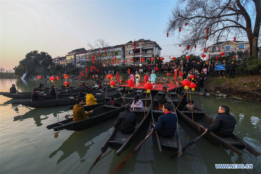 CHINA-ZHEJIANG-LUNAR NEW YEAR-FOLK OPERA (CN)