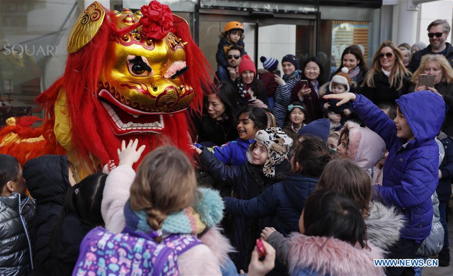 BRITAIN-LONDON-CHINESE LUNAR NEW YEAR-CELEBRATION