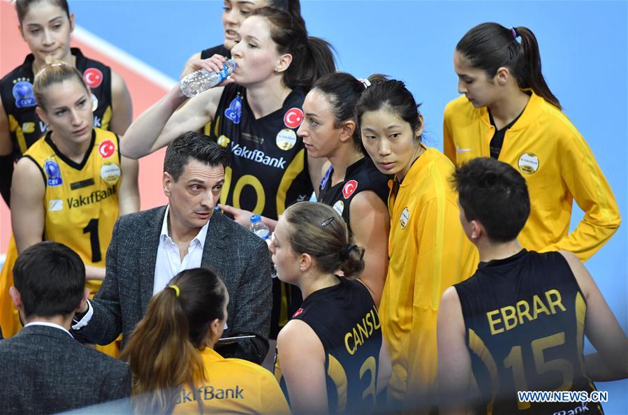 (SP)TURKEY-ISTANBUL-VOLLEYBALL-TURKISH WOMEN'S VOLLEYBALL LEAGUE