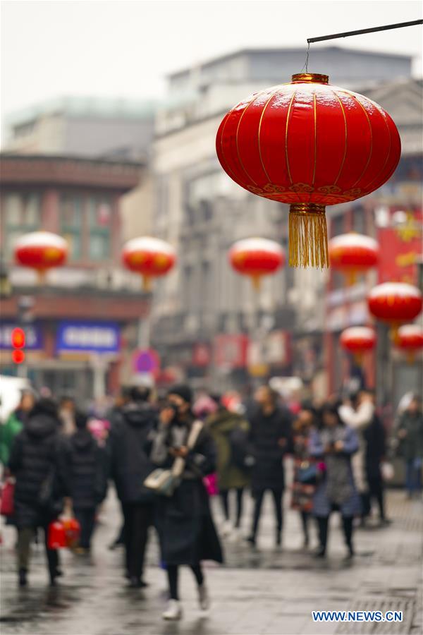 CHINA-BEIJING-LANTERN FESTIVAL-SNOW (CN)