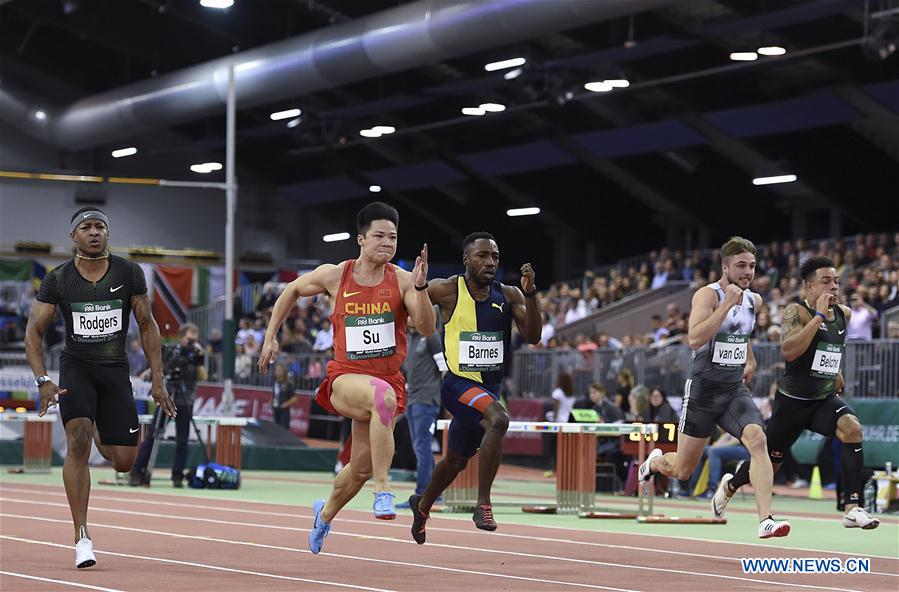 (SP)GERMANY-DUSSELDORF-IAAF WORLD INDOOR TOUR