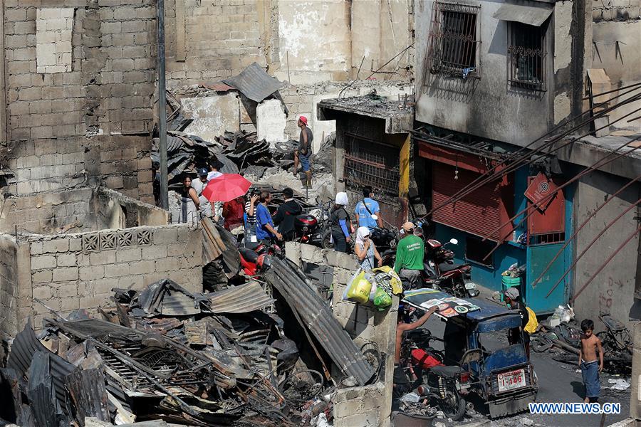 PHILIPPINES-MANDALUYONG CITY-FIRE