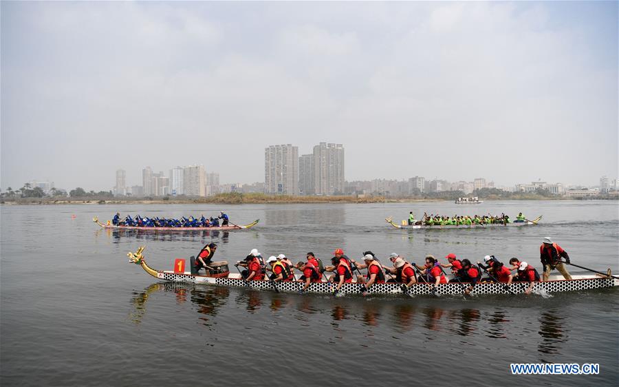 EGYPT-CAIRO-DRAGON BOAT-RACING