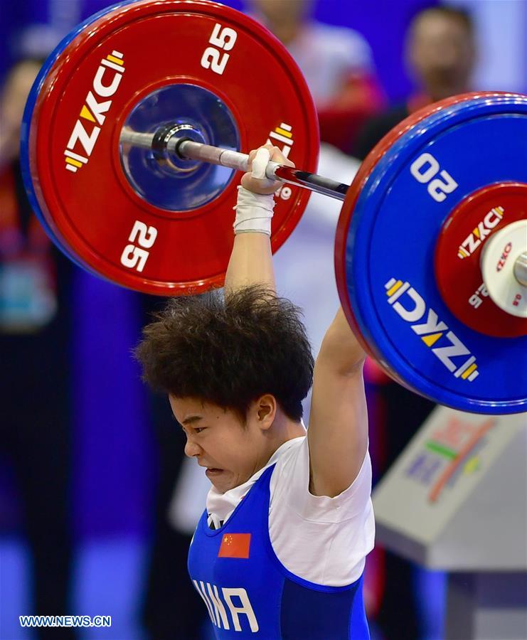 (SP)CHINA-FUZHOU-WEIGHTLIFTING-IWF WORLD CUP