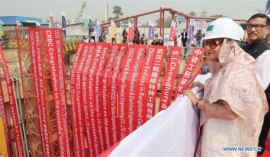 BANGLADESH-CHATTOGRAM-CHINA FUNDED-RIVER TUNNEL