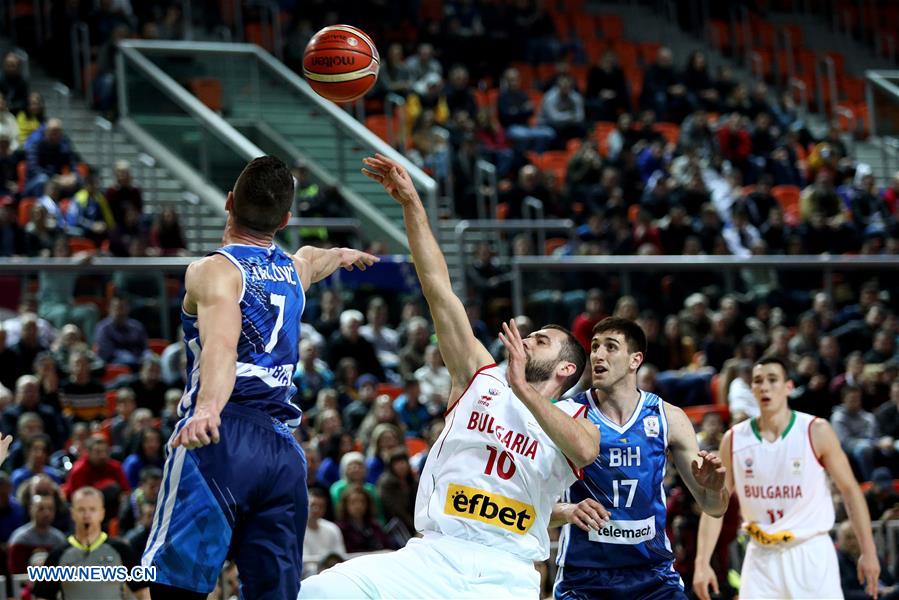 (SP)BOSNIA AND HERZEGOVINA-ZENICA-FIBA BASKETBALL WORLD CUP 2019-EUROPEAN QUALIFIERS-BIH VS BUL