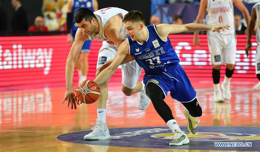 (SP)GEORGIA-TBILISI-BASKETBALL-FIBA WORLD CUP 2019-QUALIFIER