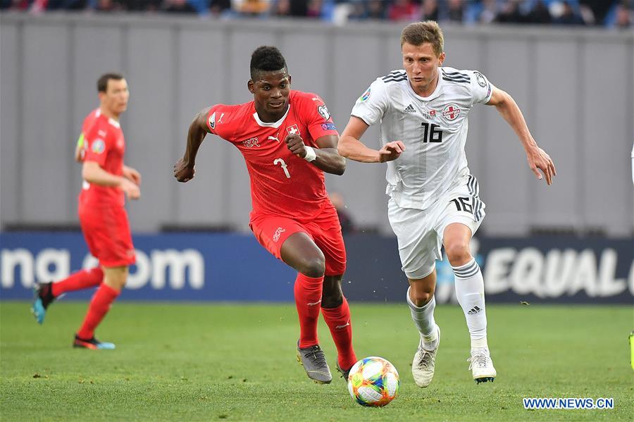 (SP)GEORGIA-TBILISI-FOOTBALL-EURO 2020 QUALIFYING-GEORGIA VS SWITZERLAND