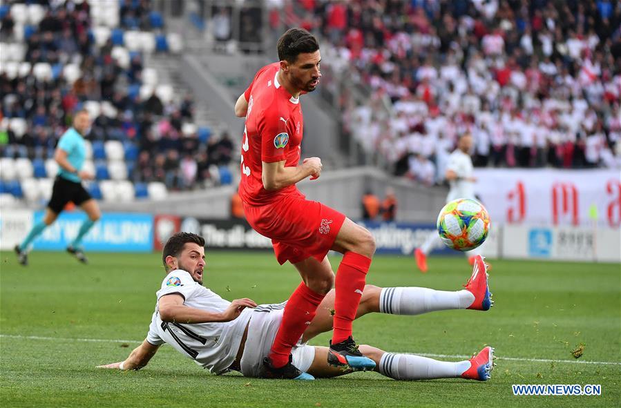 (SP)GEORGIA-TBILISI-FOOTBALL-EURO 2020 QUALIFYING-GEORGIA VS SWITZERLAND