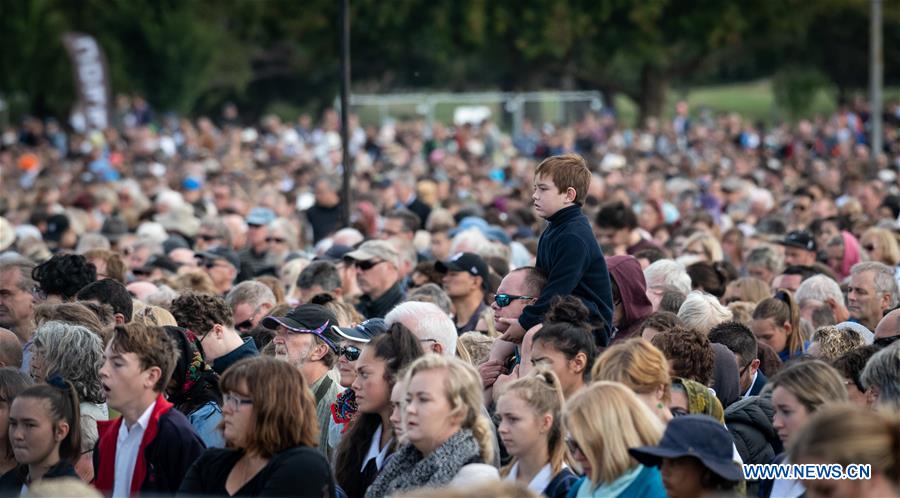 NEW ZEALAND-CHRISTCHURCH-REMEMBRANCE SERVICE