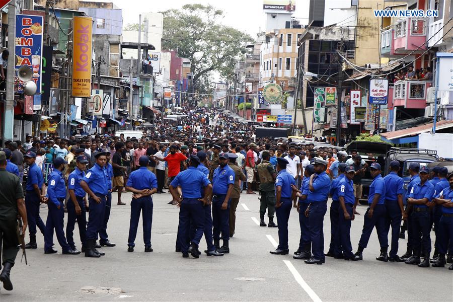 (SPOT NEWS)SRI LANKA-COLOMBO-BLASTS