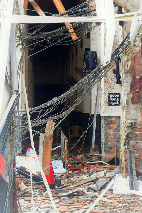 (SPOT NEWS)SRI LANKA-COLOMBO-BLASTS