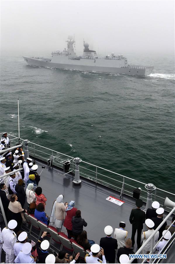 CHINA-QINGDAO-PLA NAVY-70TH ANNIVERSARY-PARADE (CN)