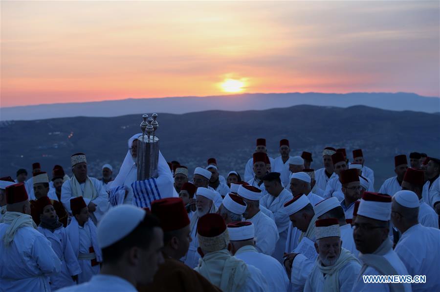 MIDEAST-NABLUS-SAMARITAN-PILGRIMAGE