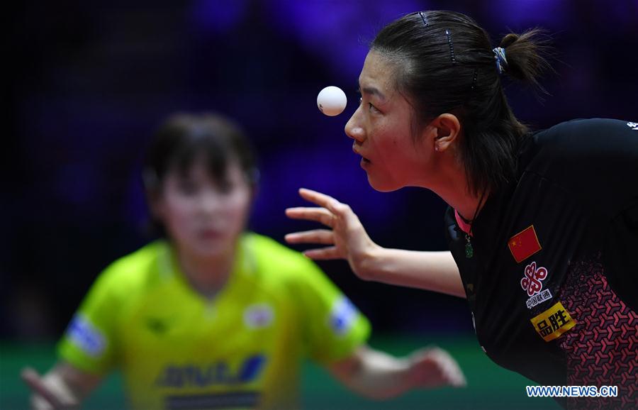 (SP)HUNGARY-BUDAPEST-TABLE TENNIS-WORLD CHAMPIONSHIPS-DAY 5