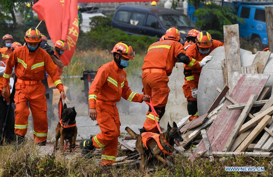 CHINA-HAINAN-TYPHOON DRILL (CN)