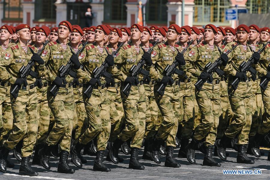 RUSSIA-MOSCOW-VICTORY DAY-PARADE-REHEARSAL