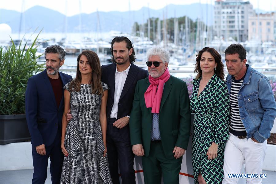 FRANCE-CANNES-FILM FESTIVAL-PHOTOCALL-DOLOR Y GLORIA