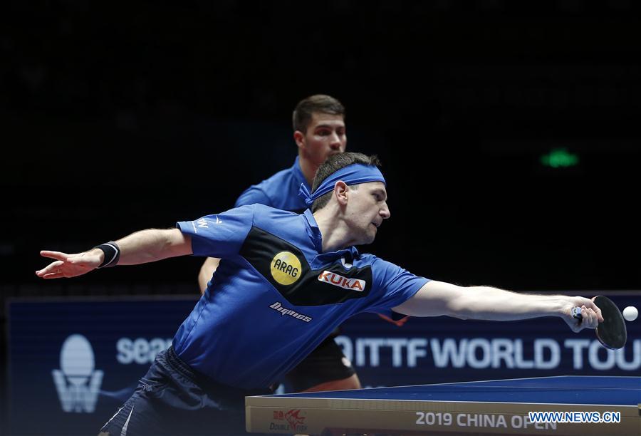 (SP)CHINA-SHENZHEN-TABLE TENNIS-CHINA OPEN-MEN'S DOUBLES (CN)