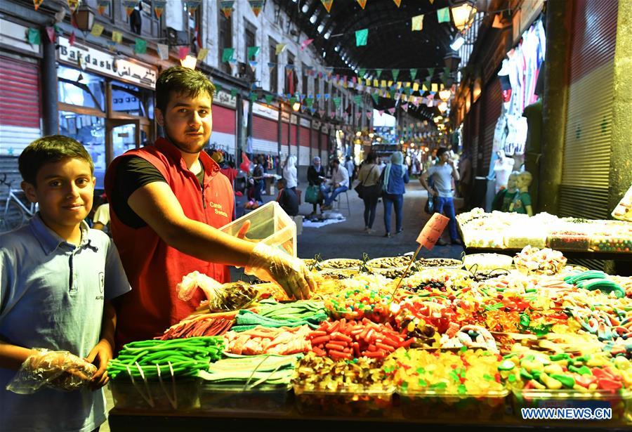 SYRIA-DAMASCUS-EID-AL-FITR-PREPARATIONS