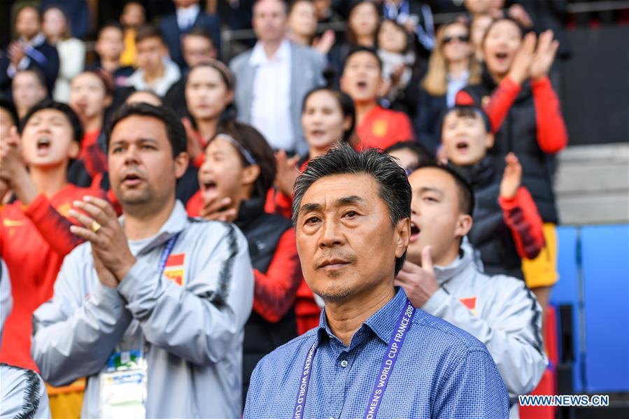 (SP)FRANCE-RENNES-2019 FIFA WOMEN'S WORLD CUP-GROUP B-GER VS CHN