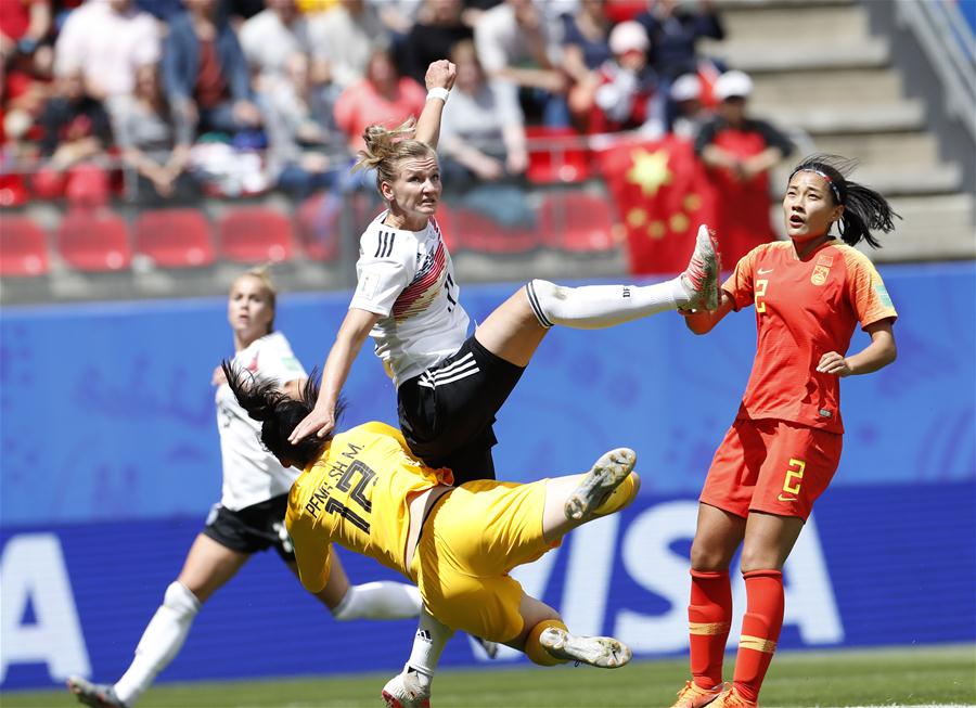 (SP)FRANCE-RENNES-2019 FIFA WOMEN'S WORLD CUP-GROUP B-GER VS CHN