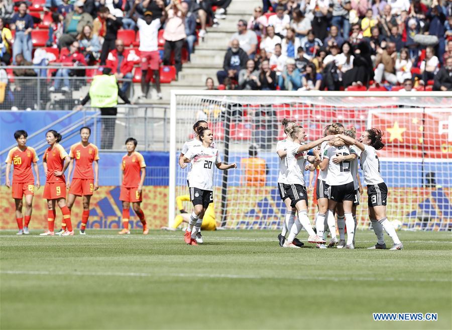 (SP)FRANCE-RENNES-2019 FIFA WOMEN'S WORLD CUP-GROUP B-GER VS CHN