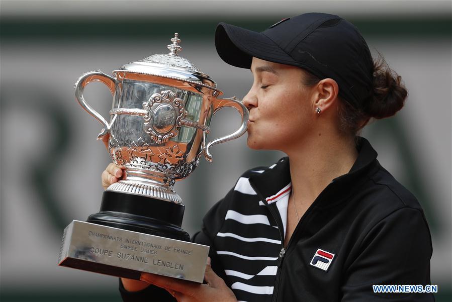 (SP) FRANCE-PARIS-TENNIS-ROLAND GARROS-WOMEN'S SINGLES FINAL