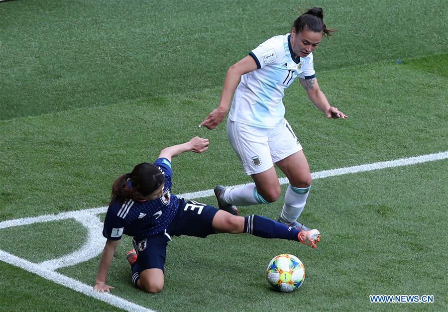 (SP)FRANCE-PARIS-2019 FIFA WOMEN'S WORLD CUP-GROUP D-ARG VS JPN