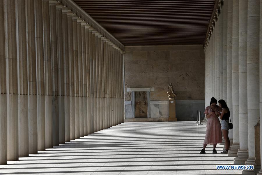 GREECE-ATHENS-TOURIST-ARCHAEOLOGICAL SITE