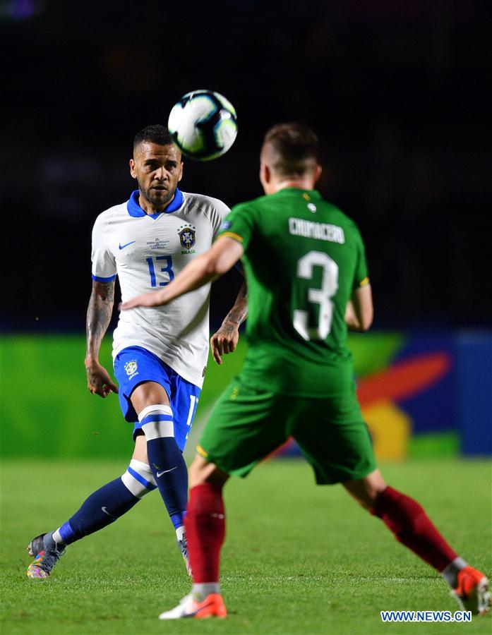 (SP)BRAZIL-SAO PAULO-SOCCER-COPA AMERICA 2019-BRAZIL VS BOLIVIA