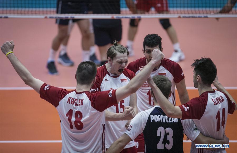 (SP)IRAN-URMIA-VOLLEYBALL-FIVB NATIONS LEAGUE-POLAND VS IRAN