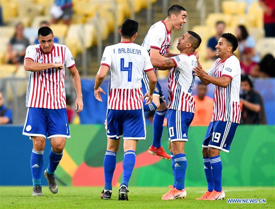 (SP)BRAZIL-RIO DE JANEIRO-SOCCER-COPA AMERICA 2019-QATAR VS PARAGUAY