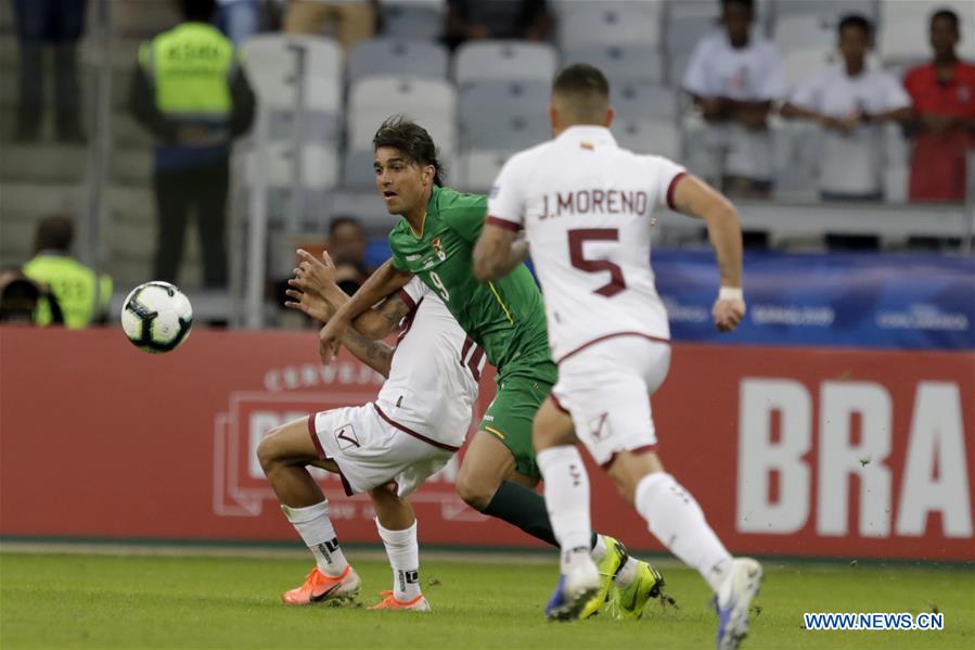 (SP)BRAZIL-BELO HORIZONTE-COPA AMERICA 2019-VENEZUELA VS BOLIVIA