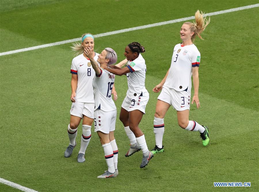 (SP)FRANCE-PARIS-FIFA WOMEN'S WORLD CUP-QUARTERFINAL-FRA VS USA