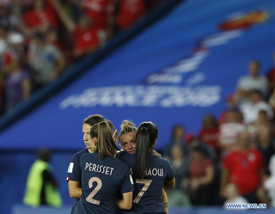 (SP)FRANCE-PARIS-FIFA WOMEN'S WORLD CUP-QUARTERFINAL-FRA VS USA